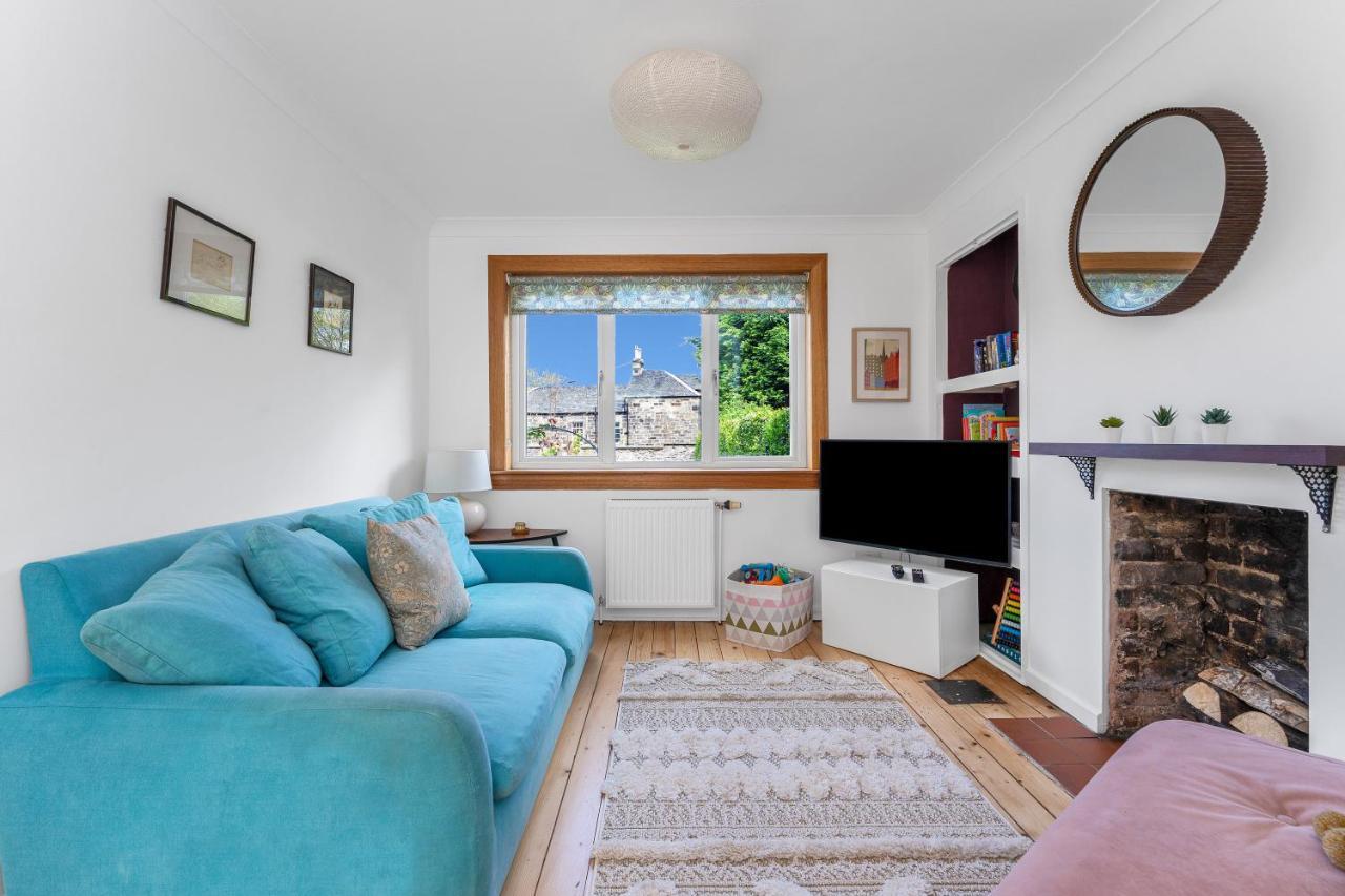 Cozy With Character Cheerful Home With Garden At Leith Links Park 爱丁堡 外观 照片
