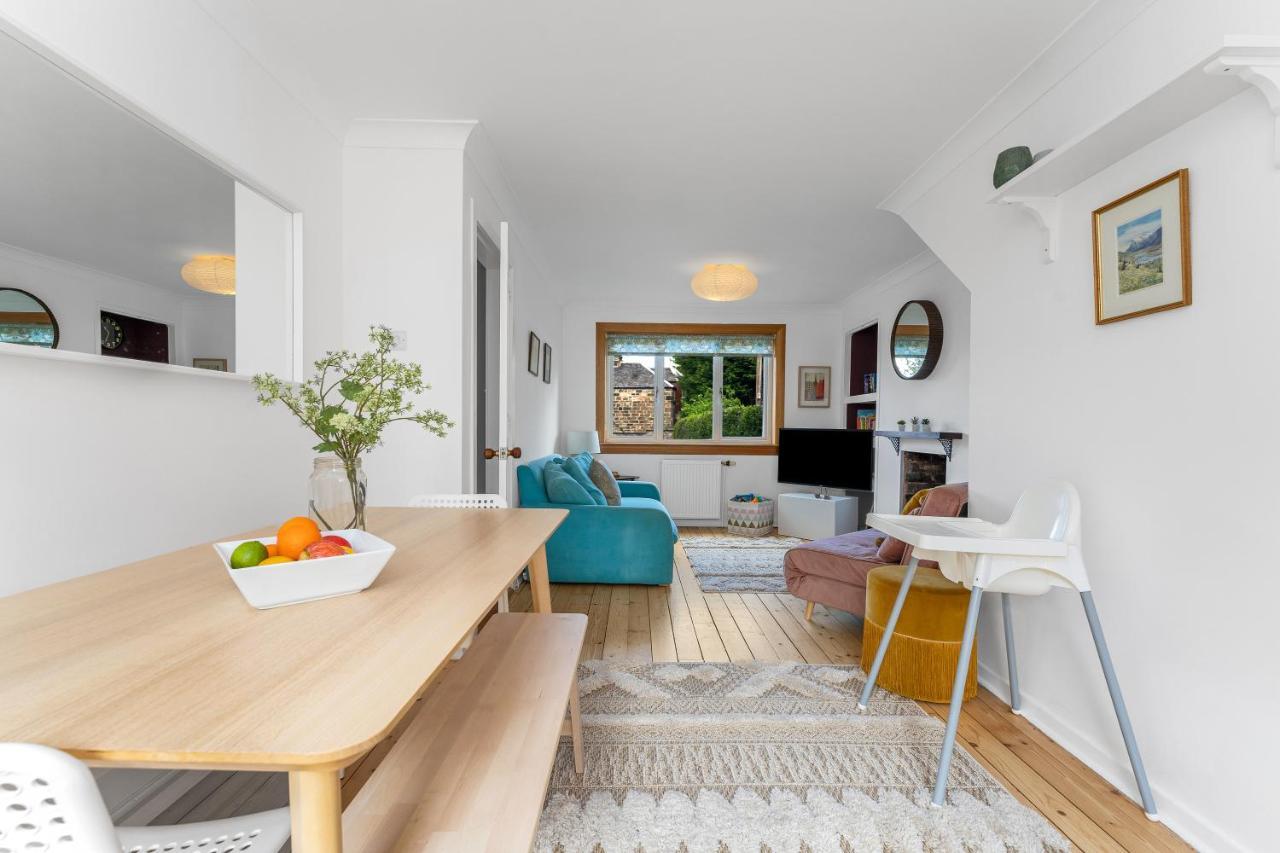 Cozy With Character Cheerful Home With Garden At Leith Links Park 爱丁堡 外观 照片
